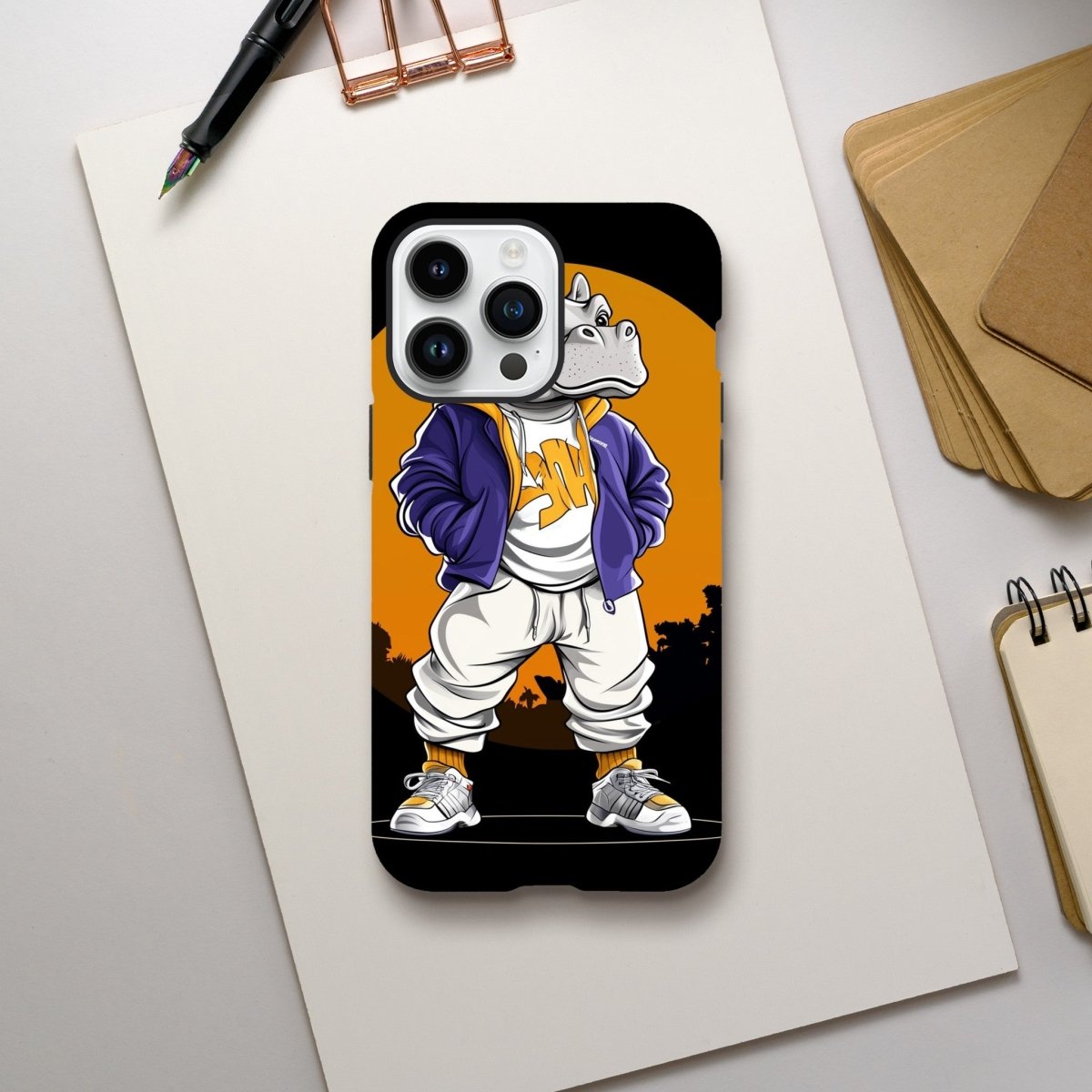 Urban Hippo Street Style iPhone Tough Case - ROMAG Store