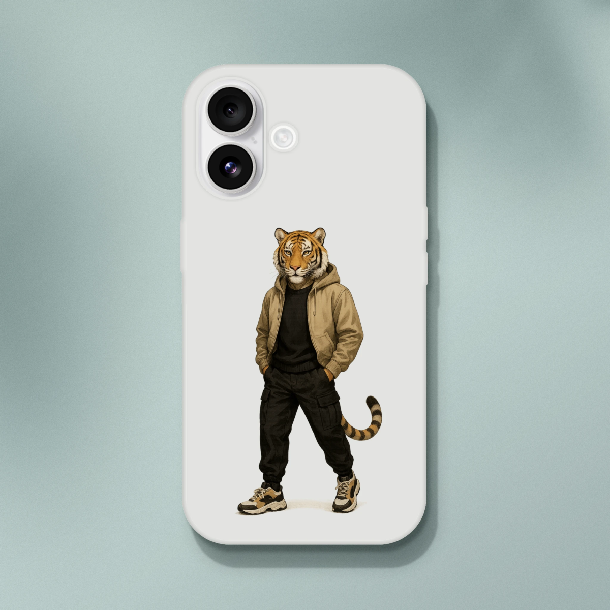 Cool Tiger Streetwear iPhone Flexi Case - ROMAG Store
