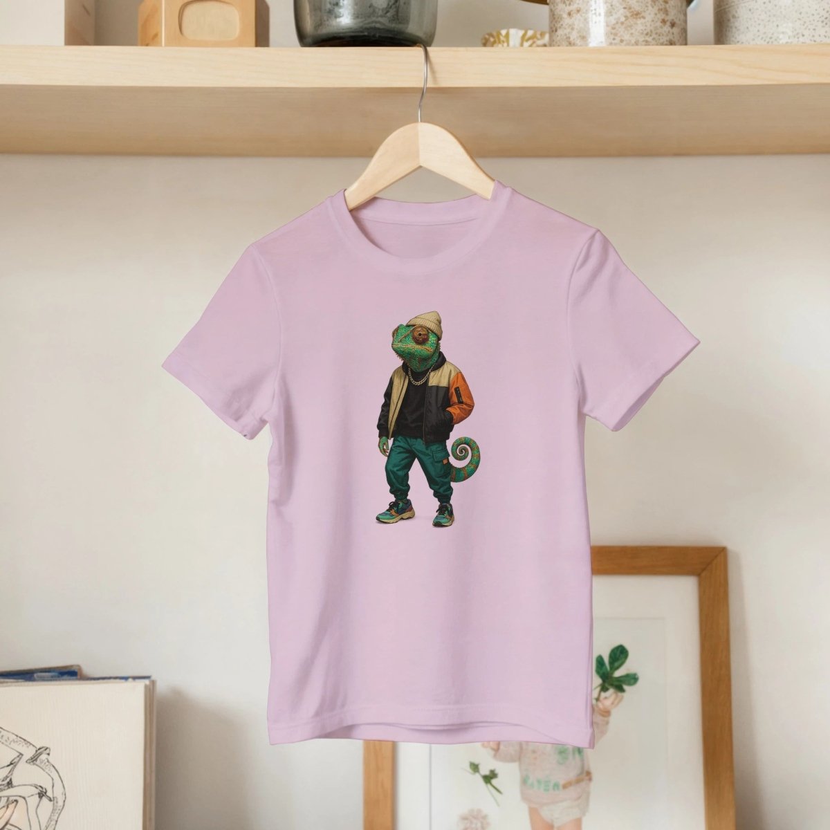 Cool Chameleon Streetwear Kids Tee - ROMAG Store