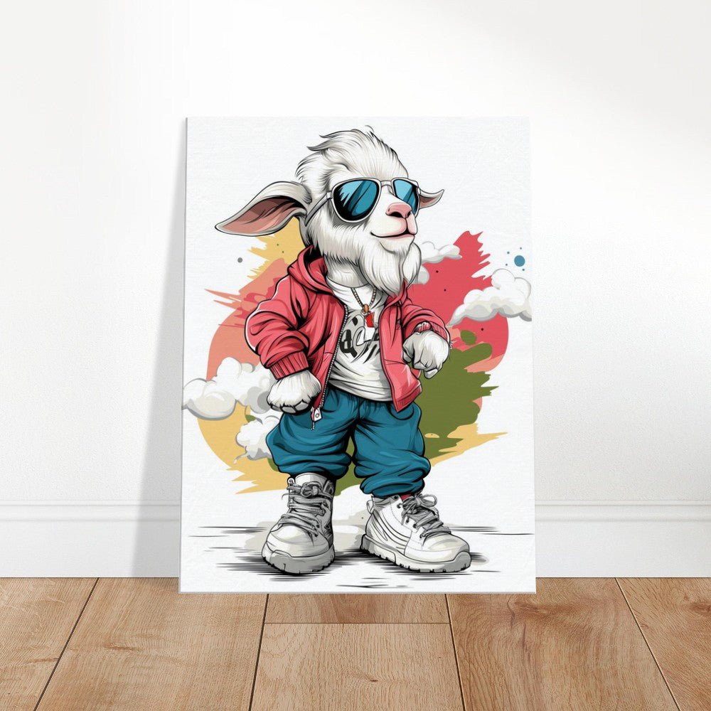 Urban Goat Swag Canvas Art - ROMAG Store