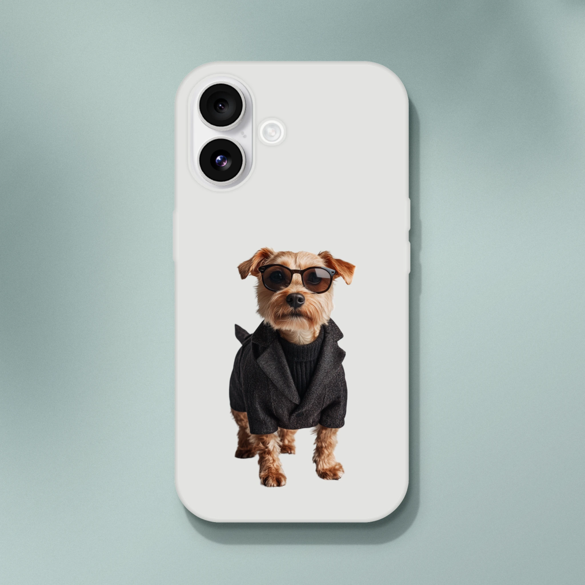 Dapper Terrier in Sunglasses iPhone Flexi Case - ROMAG Store