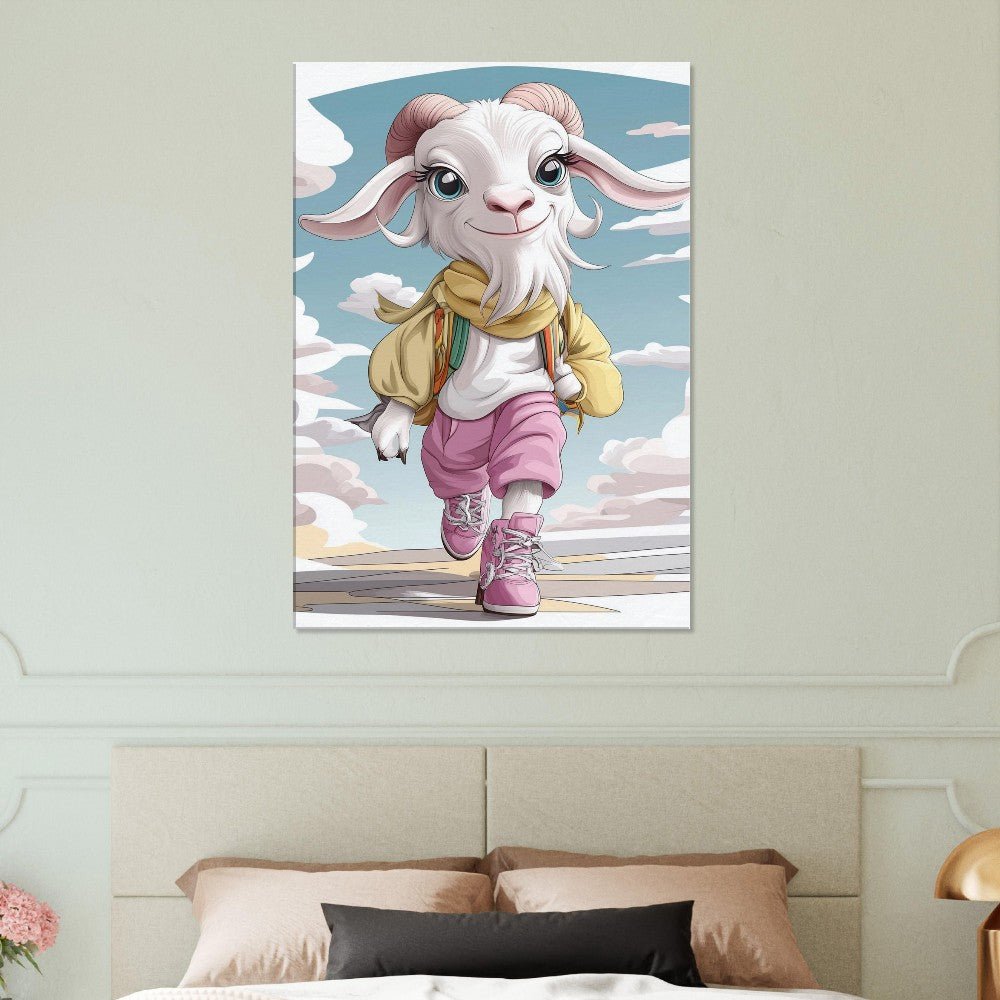 Chic Goat in Streetwear Canvas - ROMAG Store