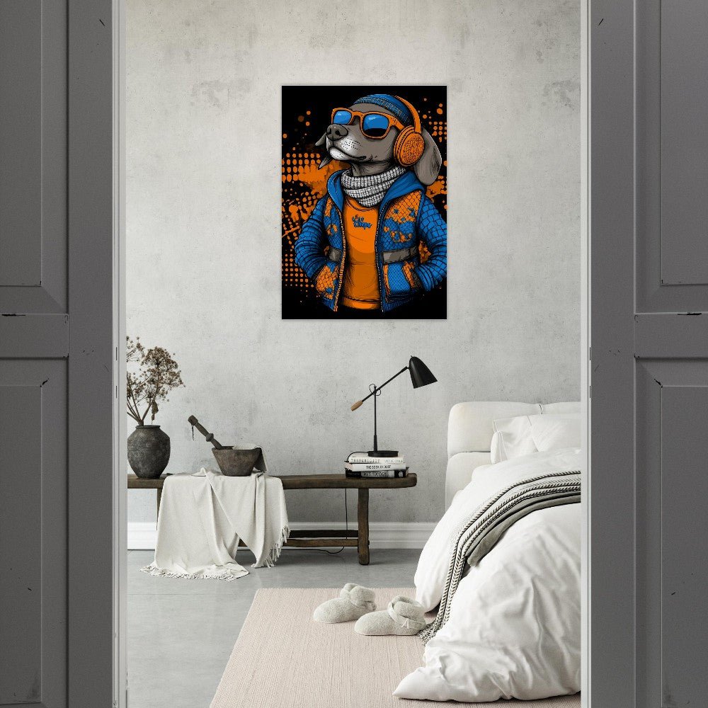Urban Hound Canvas Art - ROMAG Store