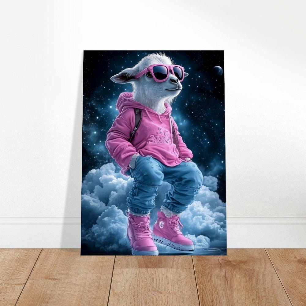 Cosmic Goat Canvas - ROMAG Store