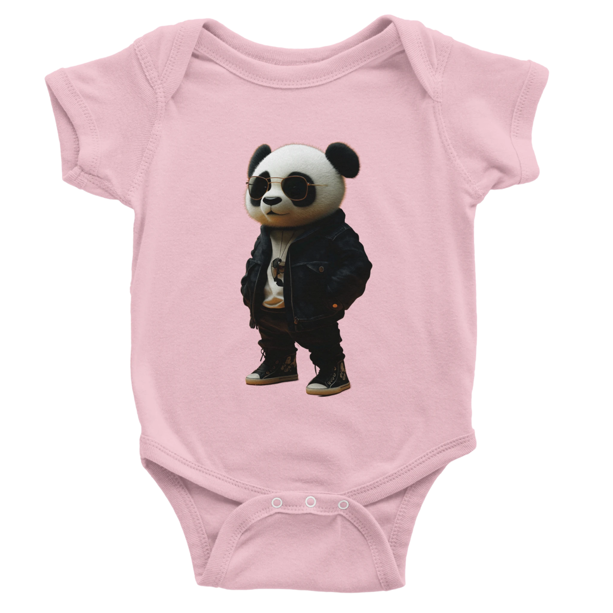 Cool Panda Urban Baby Short Sleeve Bodysuit - ROMAG Store