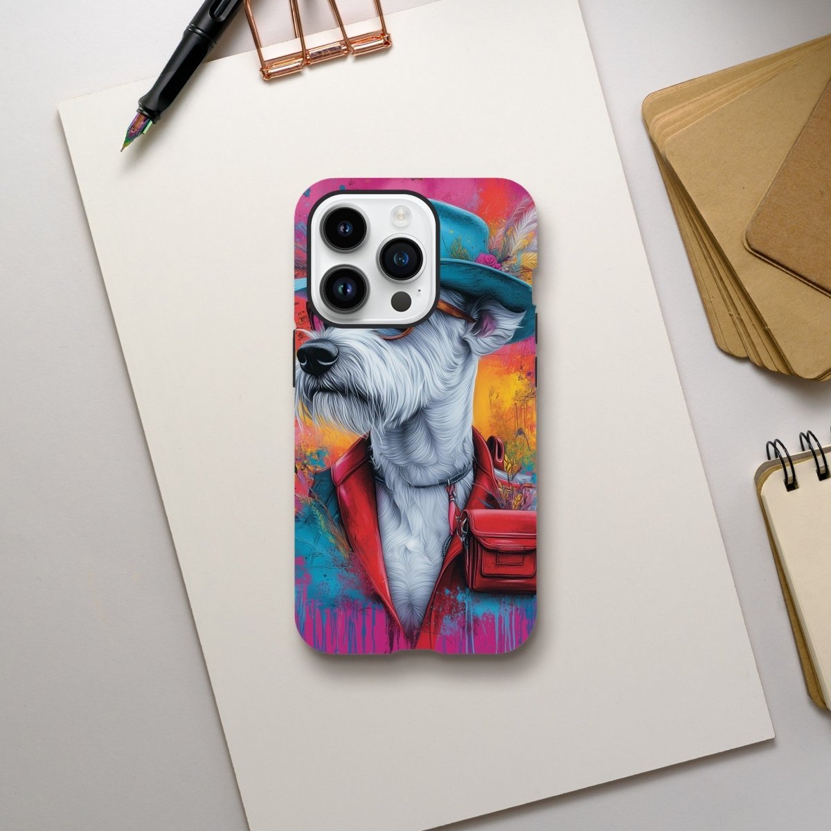 Chic Pooch Dressed iPhone Tough Case - ROMAG Store