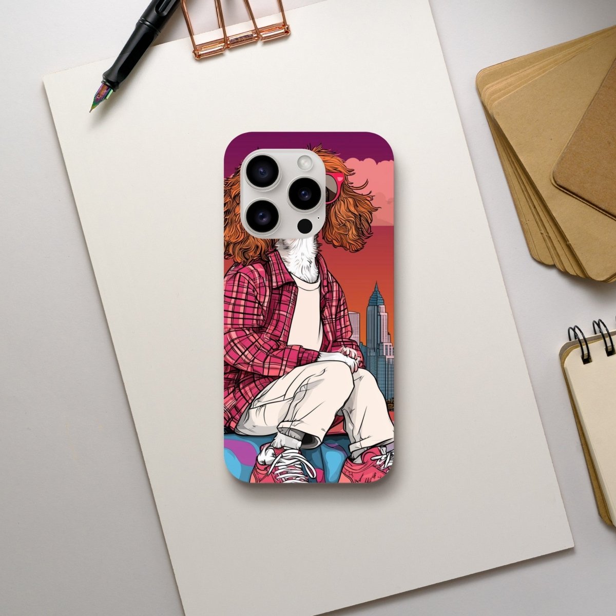 Little Dog Fashionista iPhone Tough Case - ROMAG Store