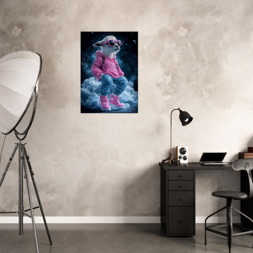 Cosmic Goat Canvas - ROMAG Store