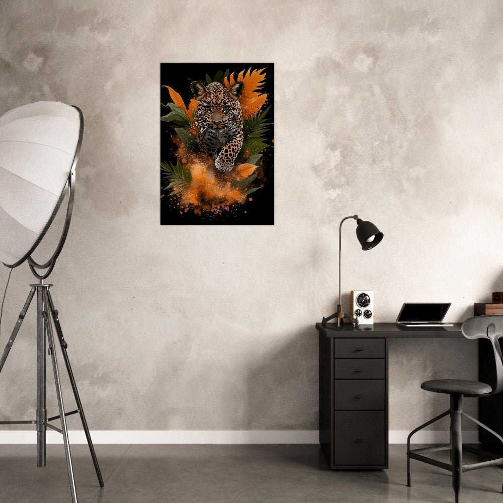 Leopard Jungle Canvas Art - ROMAG Store