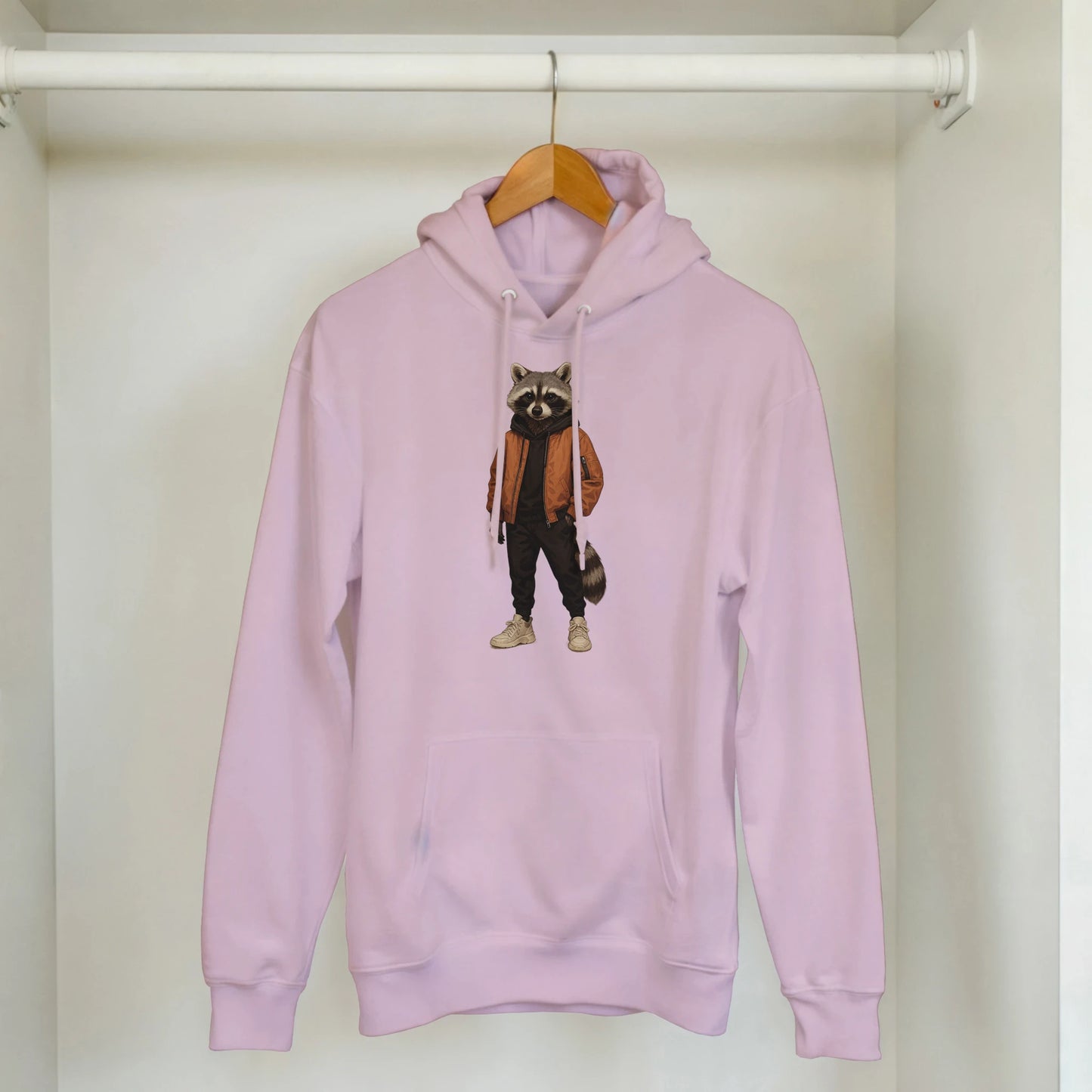 Cool Raccoon Street Style Hoodie - ROMAG Store