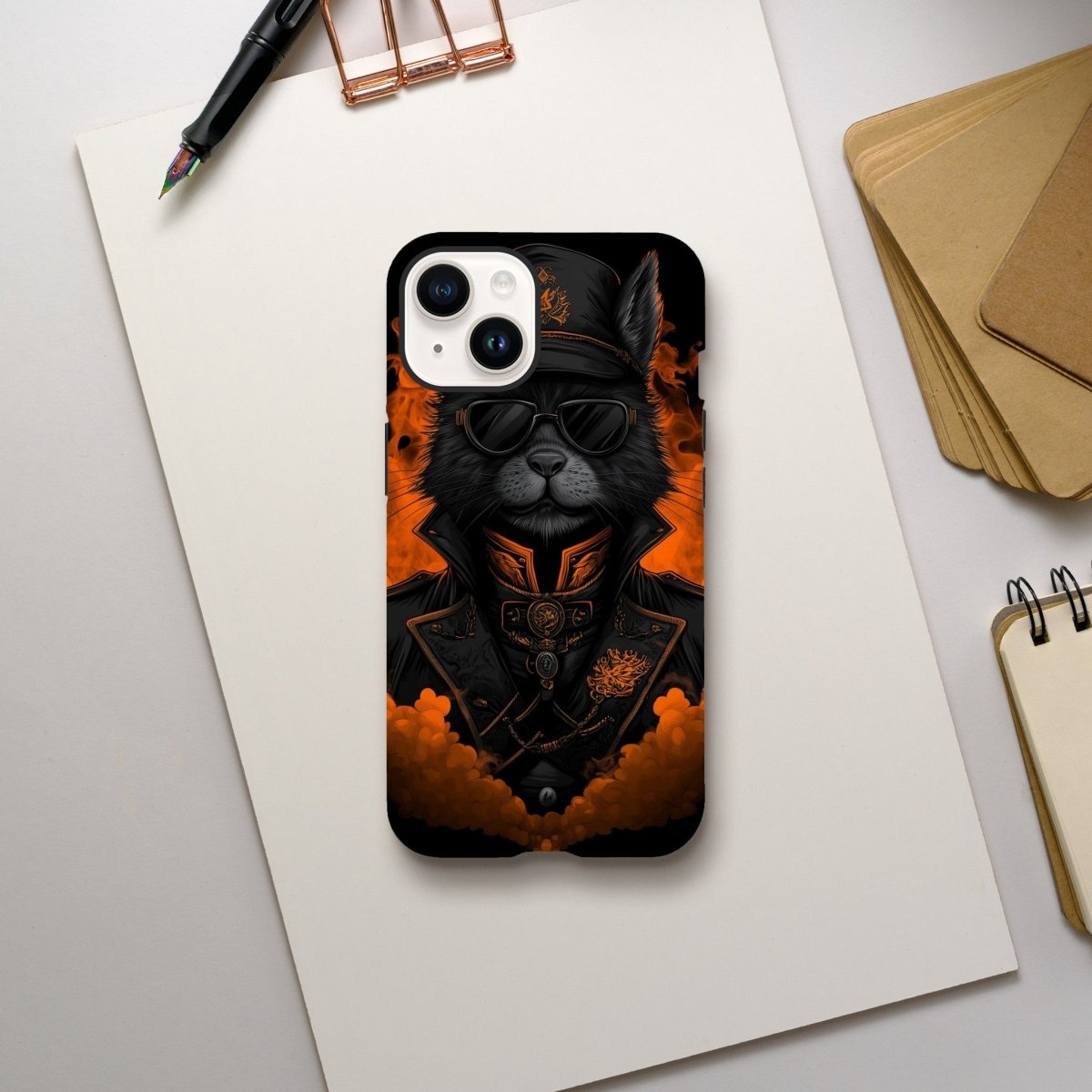 Feline Commander iPhone Tough Case - ROMAG Store
