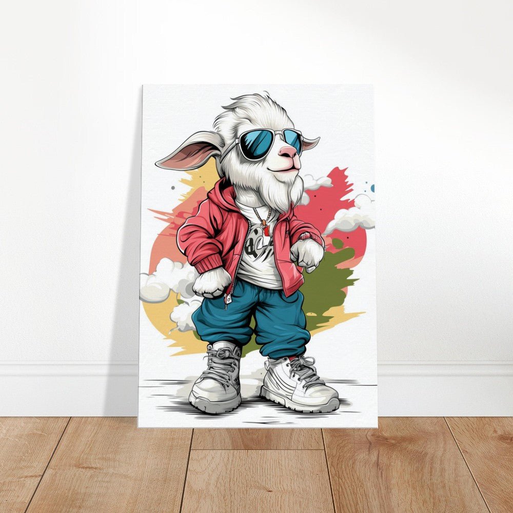 Urban Goat Swag Canvas Art - ROMAG Store