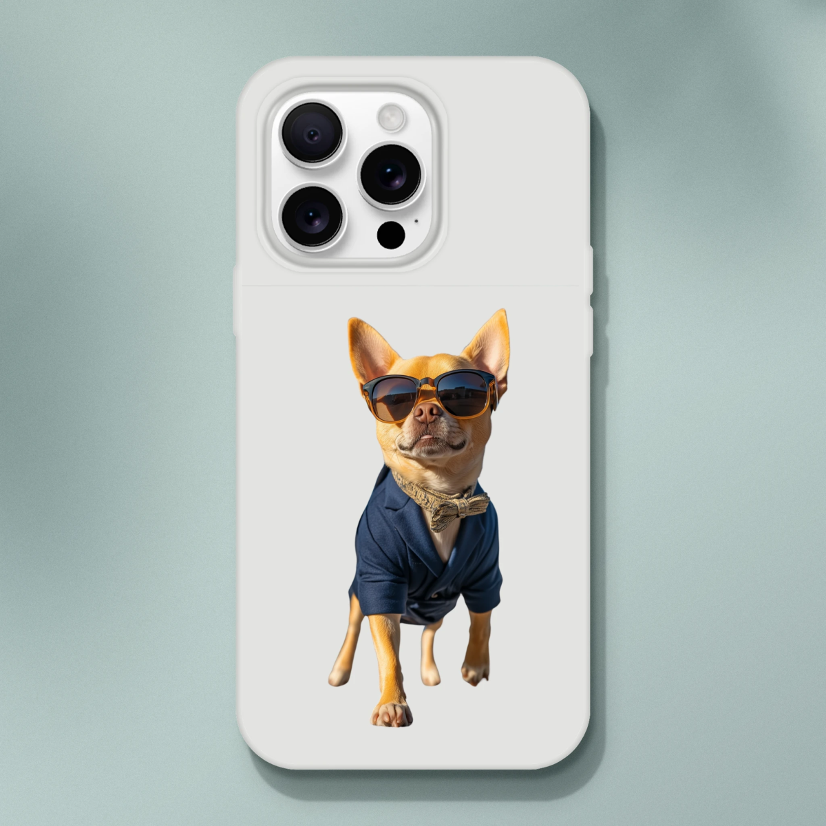 Dapper Chihuahua iPhone Flexi Case - ROMAG Store