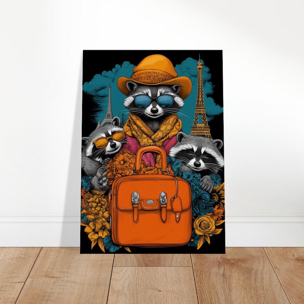 Raccoon Fashion Canvas - ROMAG Store