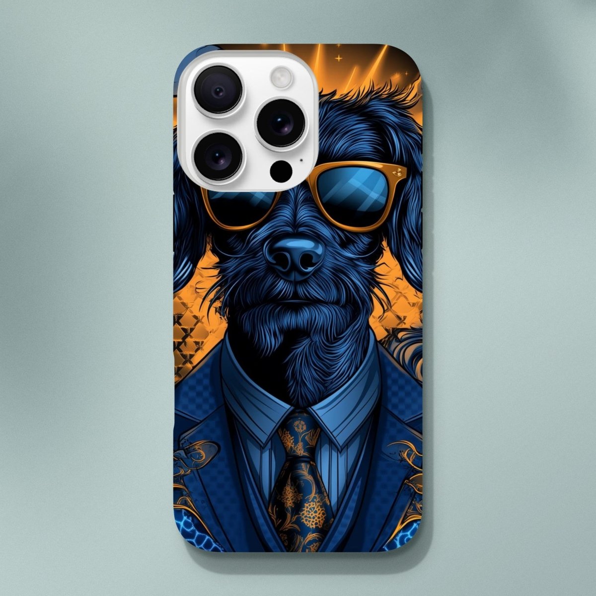 Dapper Dog Neo - Noir iPhone Tough Case - ROMAG Store