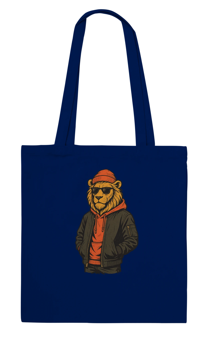Cool Lion Urban Streetwear Tote Bag - ROMAG Store