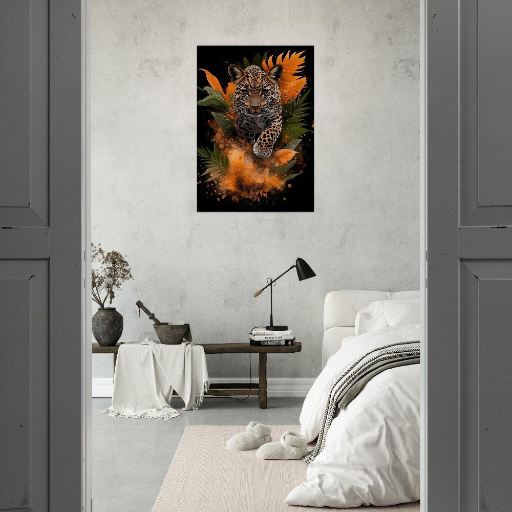 Leopard Jungle Canvas Art - ROMAG Store