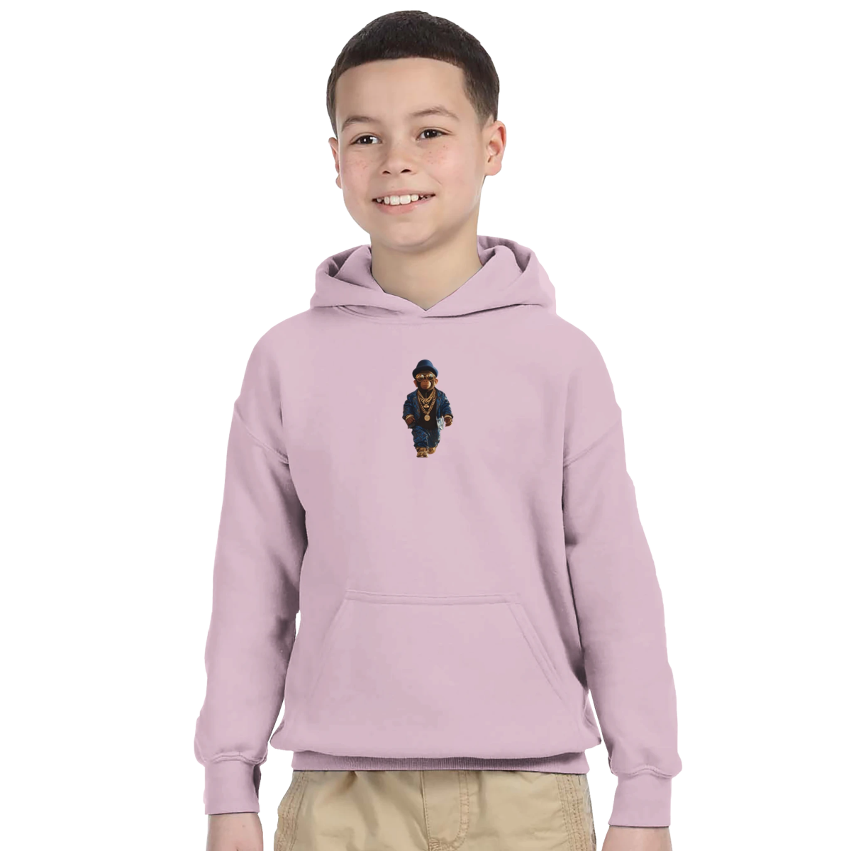Drip King Monkey Kids Hoodie - ROMAG Store