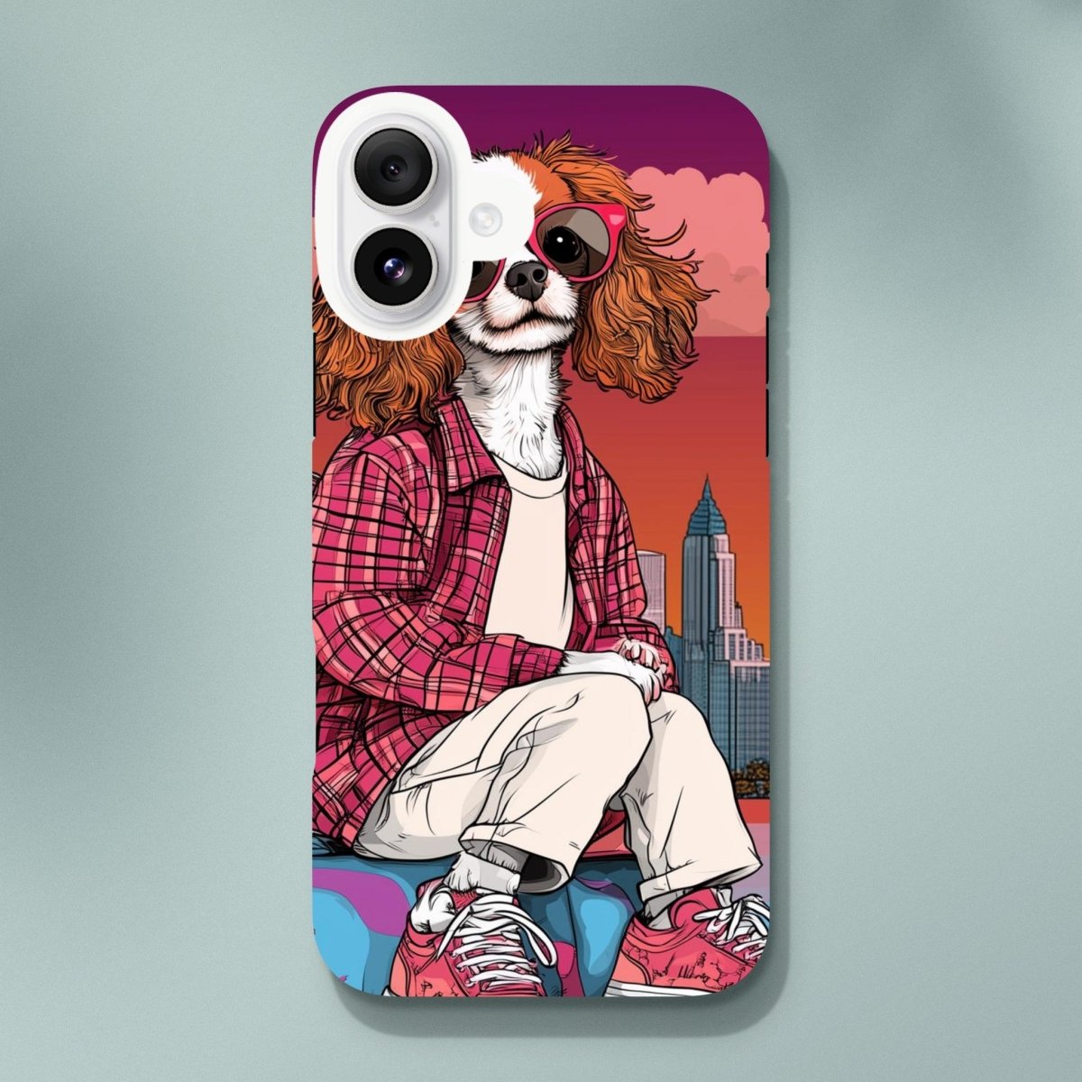 Little Dog Fashionista iPhone Tough Case - ROMAG Store