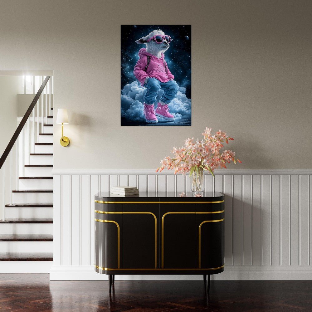 Cosmic Goat Canvas - ROMAG Store