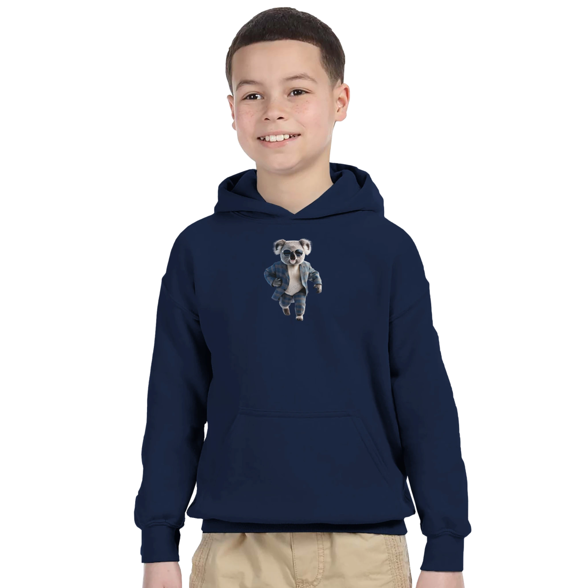 Dapper Koala Kid's Hoodie - ROMAG Store