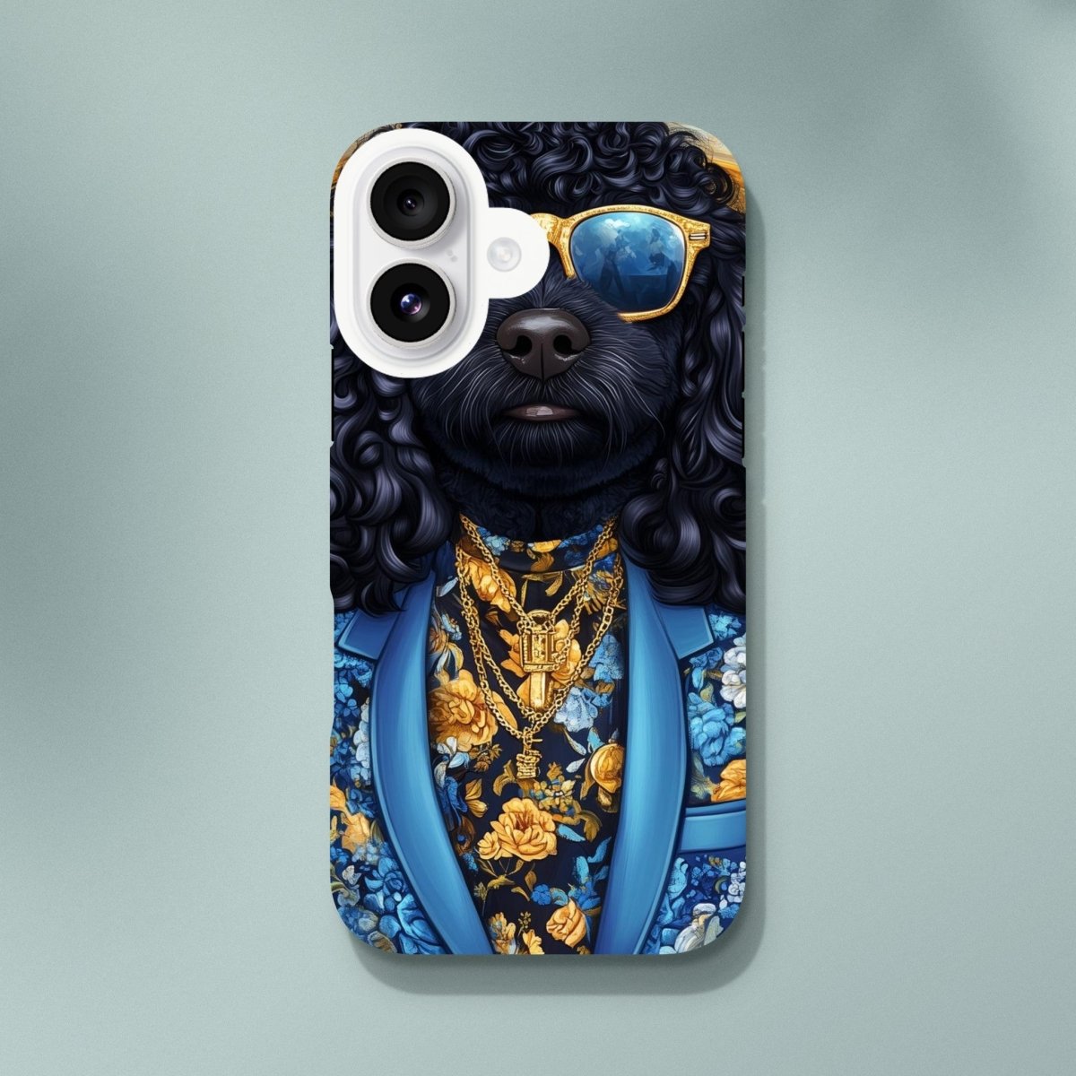 Regal Poodle Fashionista iPhone Tough Case - ROMAG Store