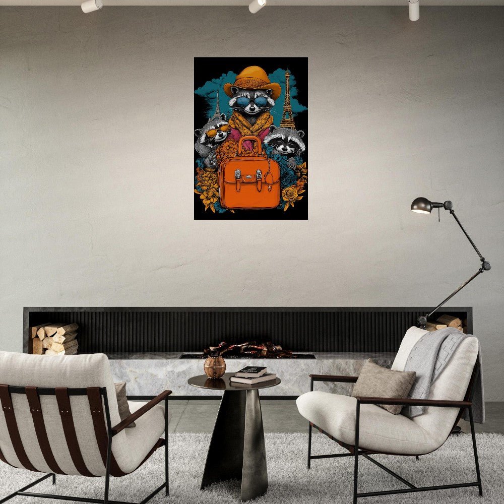 Raccoon Fashion Canvas - ROMAG Store