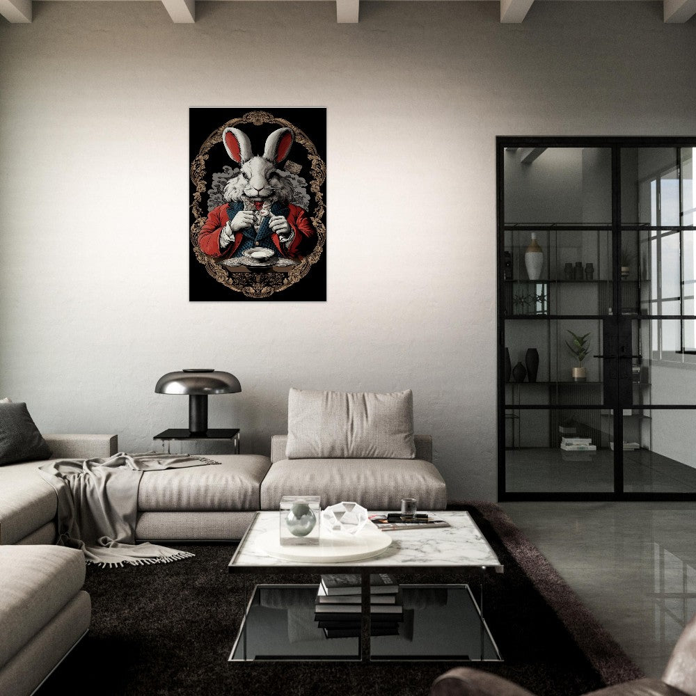 Chic Rabbit in Suit Canvas - ROMAG Store