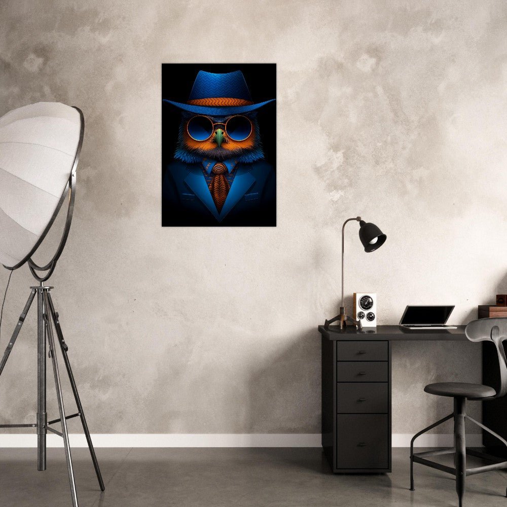Owl Undercover Canvas Art - ROMAG Store