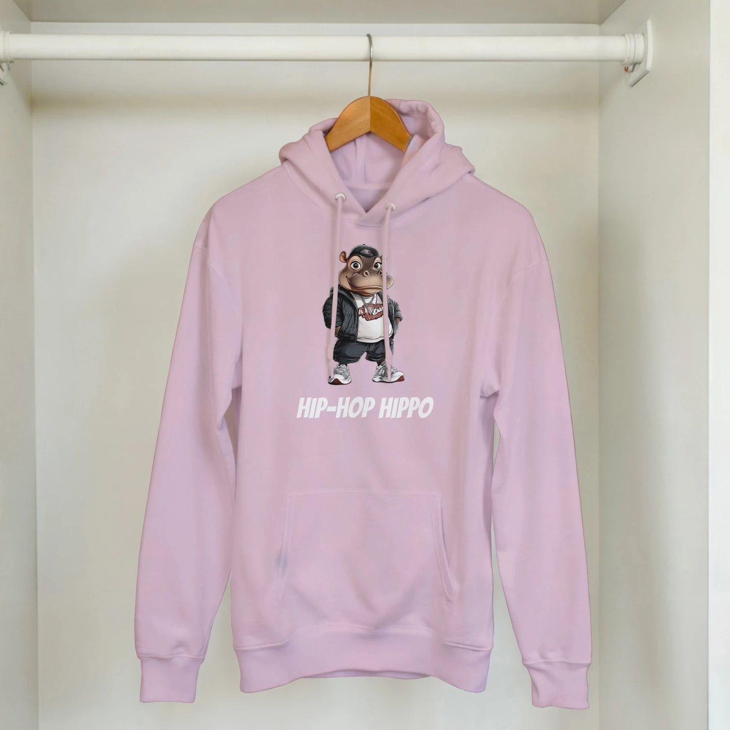 Hip - Hop Hippo Hoodie - ROMAG Store