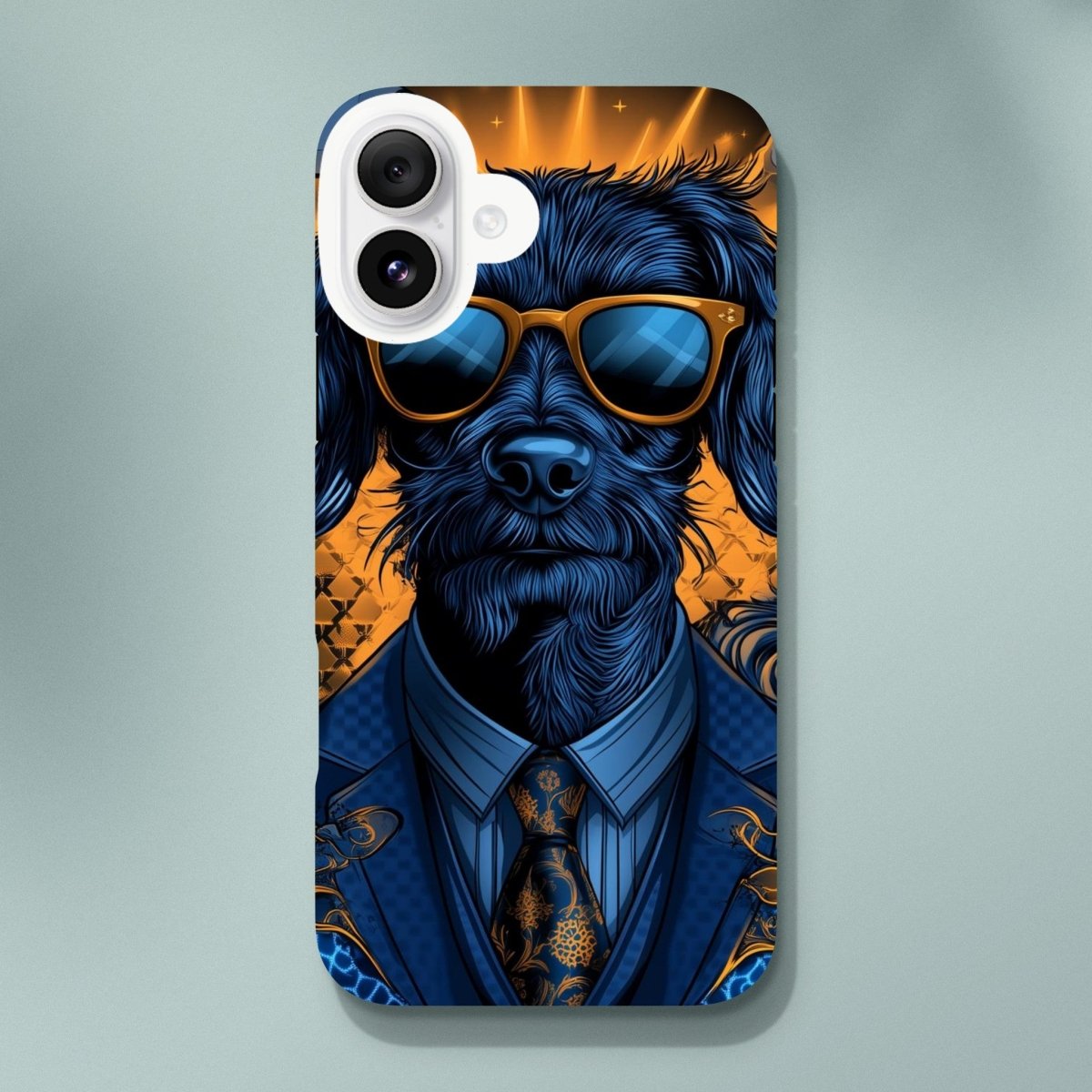 Dapper Dog Neo - Noir iPhone Tough Case - ROMAG Store