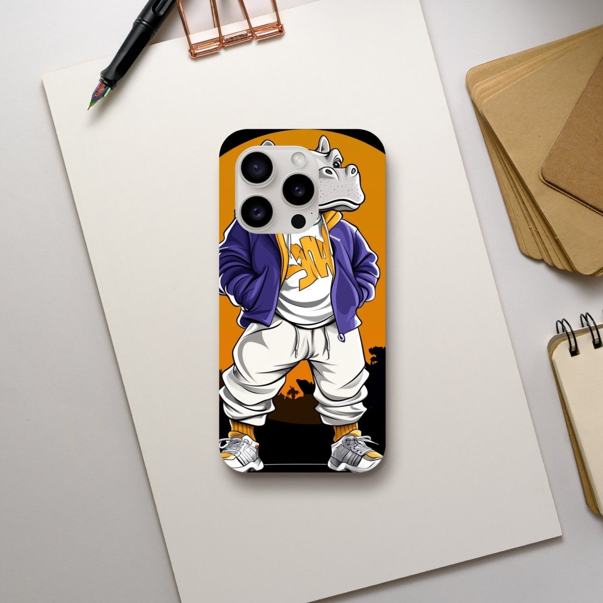 Urban Hippo Street Style iPhone Tough Case - ROMAG Store