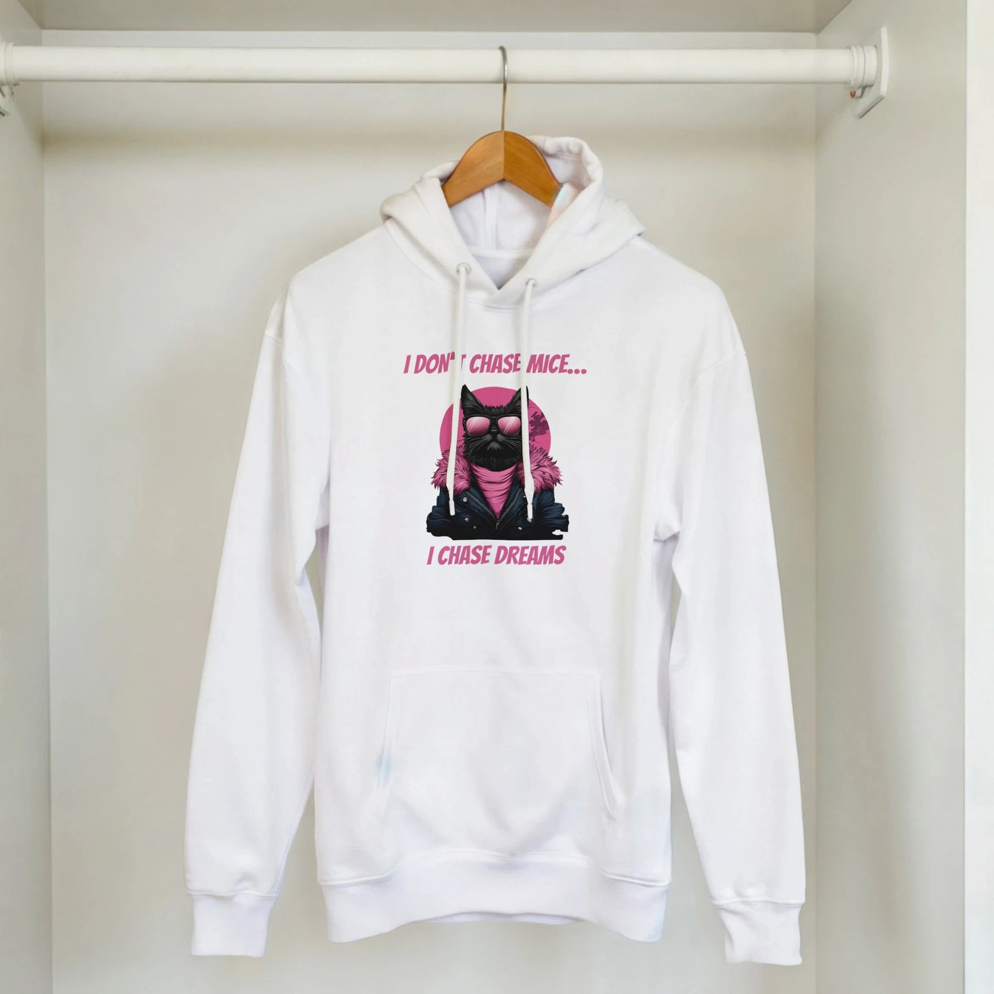 Retro - Cool Cat Dream Chaser Hoodie - ROMAG Store