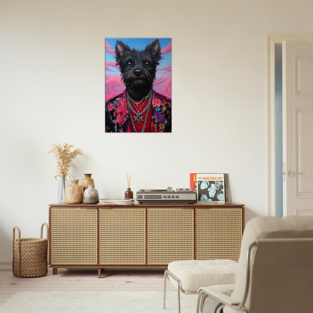 Fashionable Terrier Canvas - ROMAG Store
