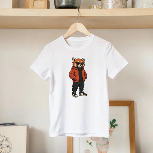 Cool Red Panda Kids Tee - ROMAG Store