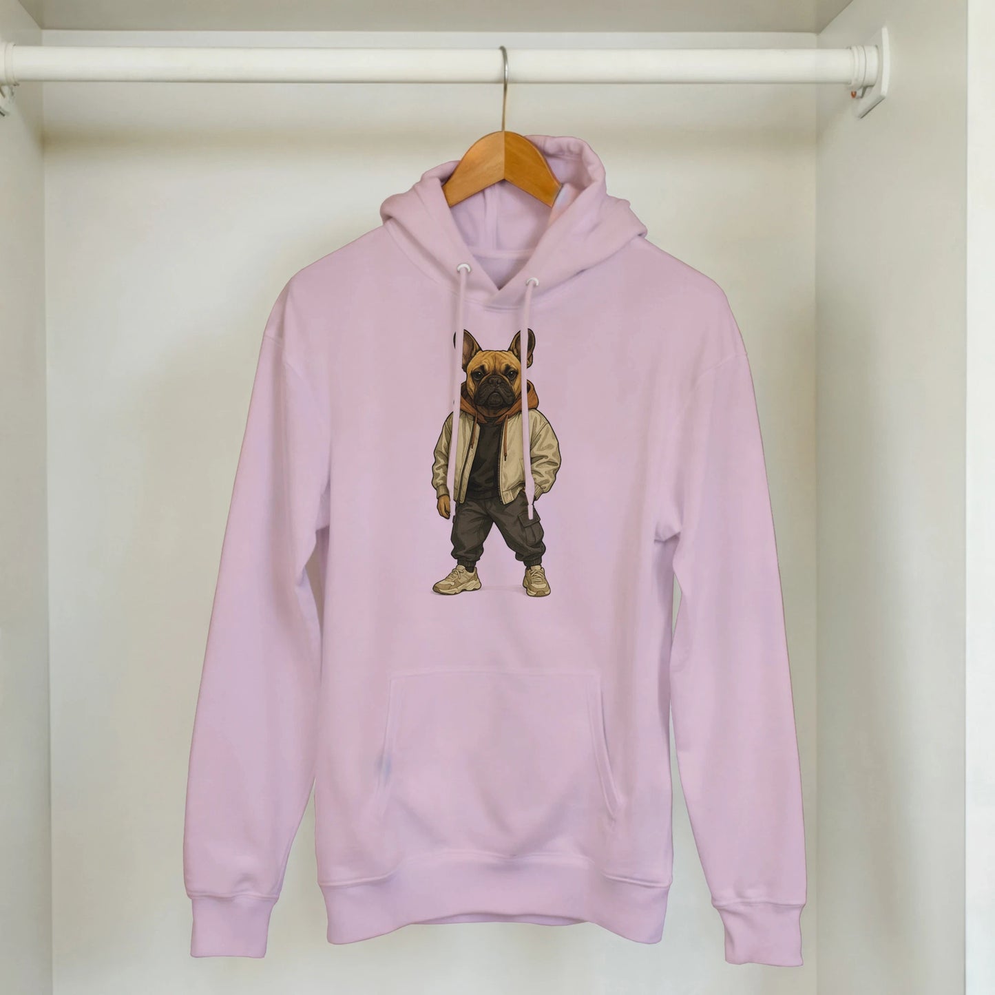 Chic Frenchie Streetwear Hoodie - ROMAG Store