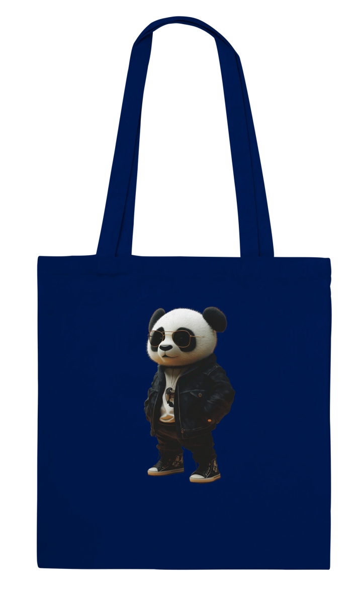 Cool Panda Urban Streetwear Tote Bag - ROMAG Store