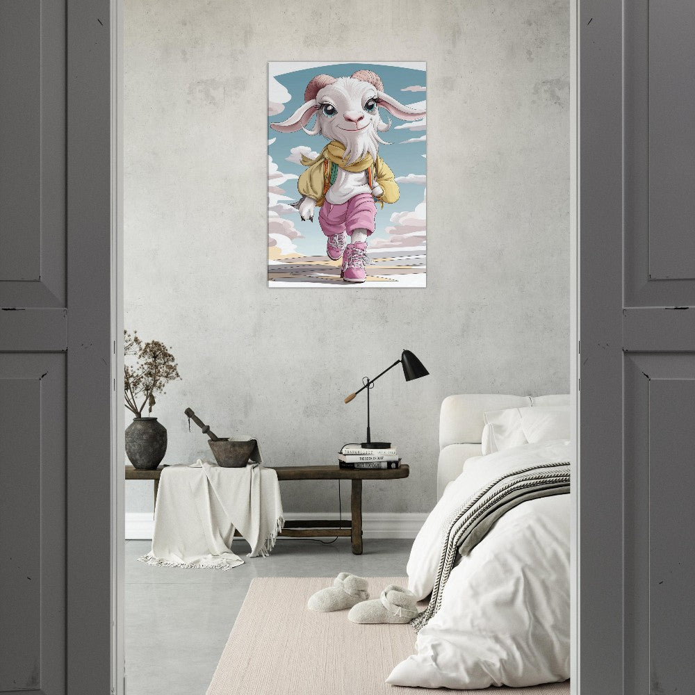 Chic Goat in Streetwear Canvas - ROMAG Store