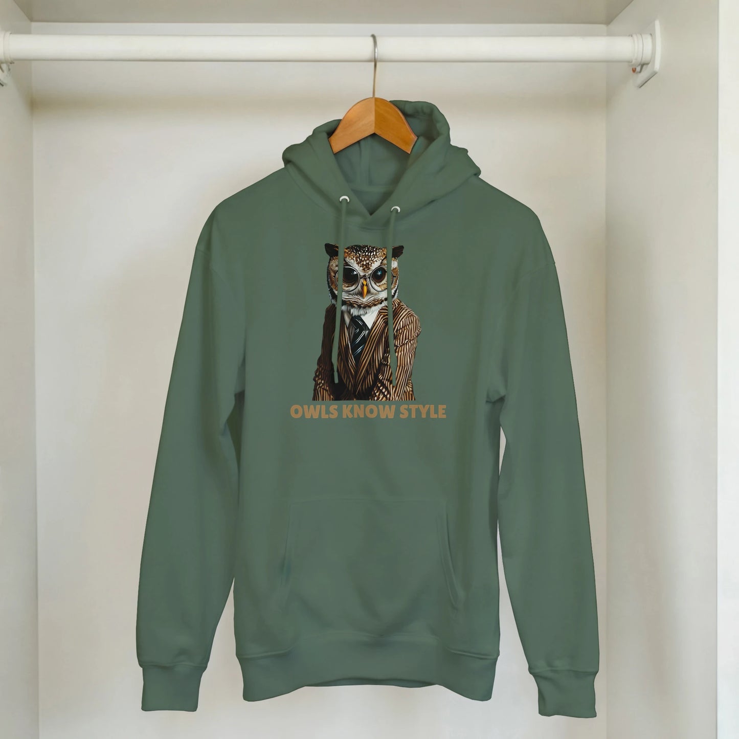 Sophisticated Owl Style Hoodie - ROMAG Store