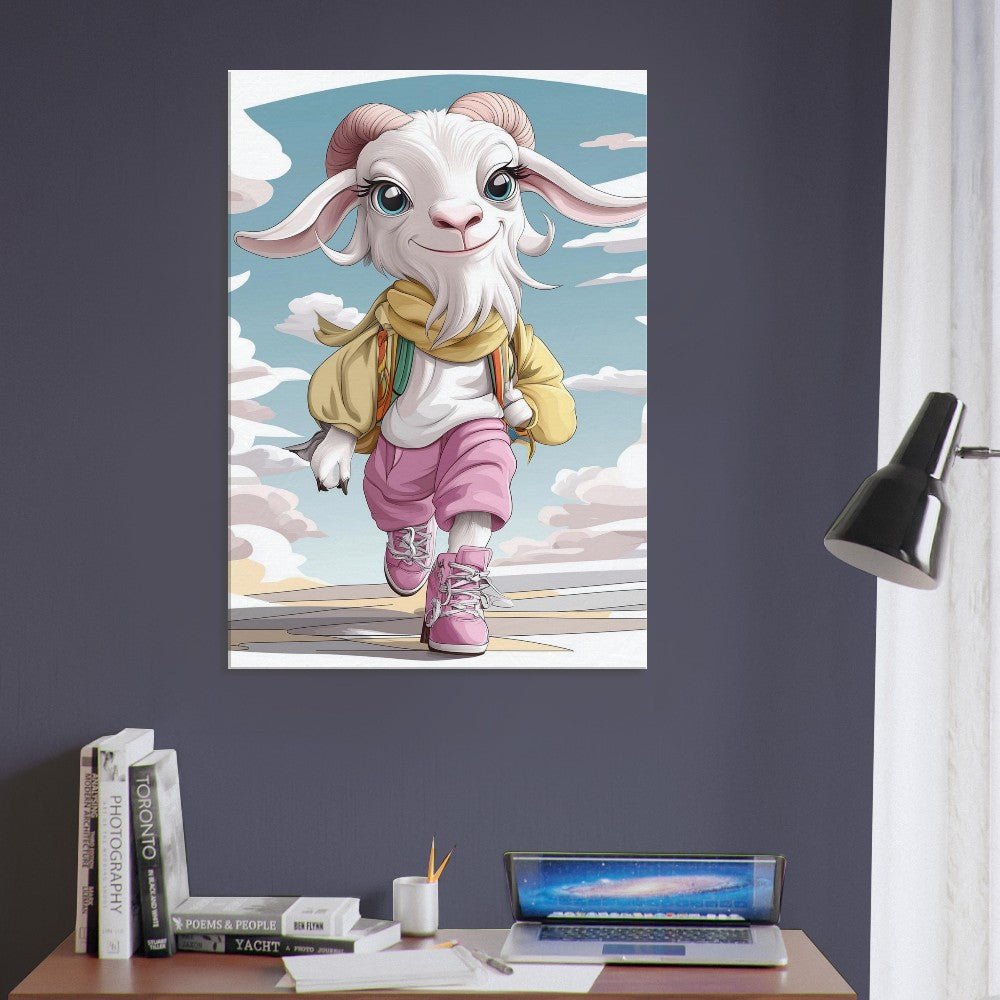 Chic Goat in Streetwear Canvas - ROMAG Store