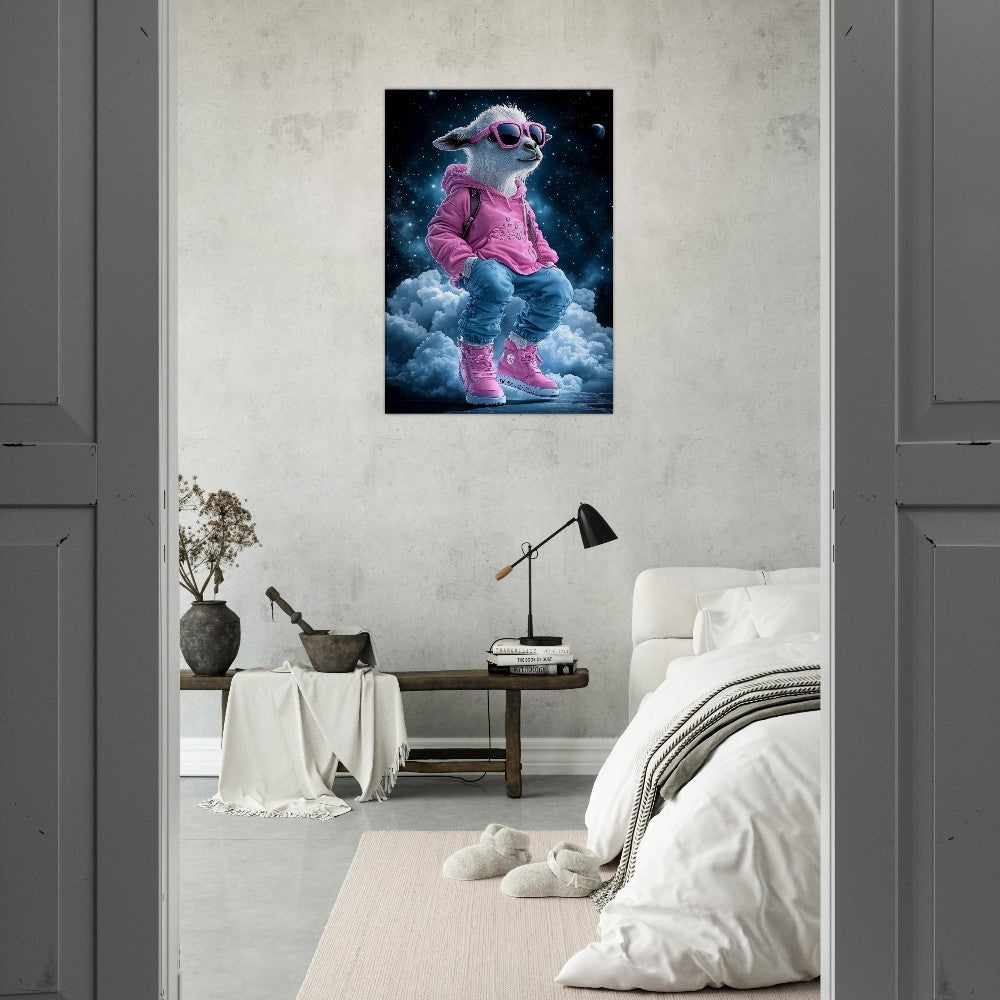 Cosmic Goat Canvas - ROMAG Store
