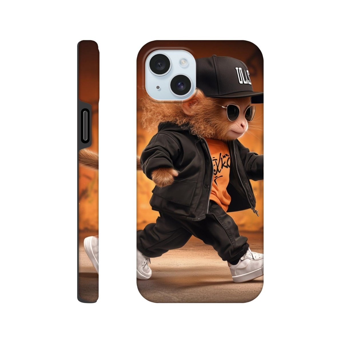 Street Smart Monkey iPhone Tough Case - ROMAG Store