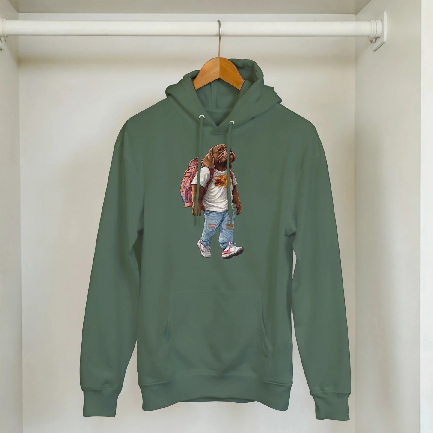 Street - Smart Bulldog Hoodie - ROMAG Store