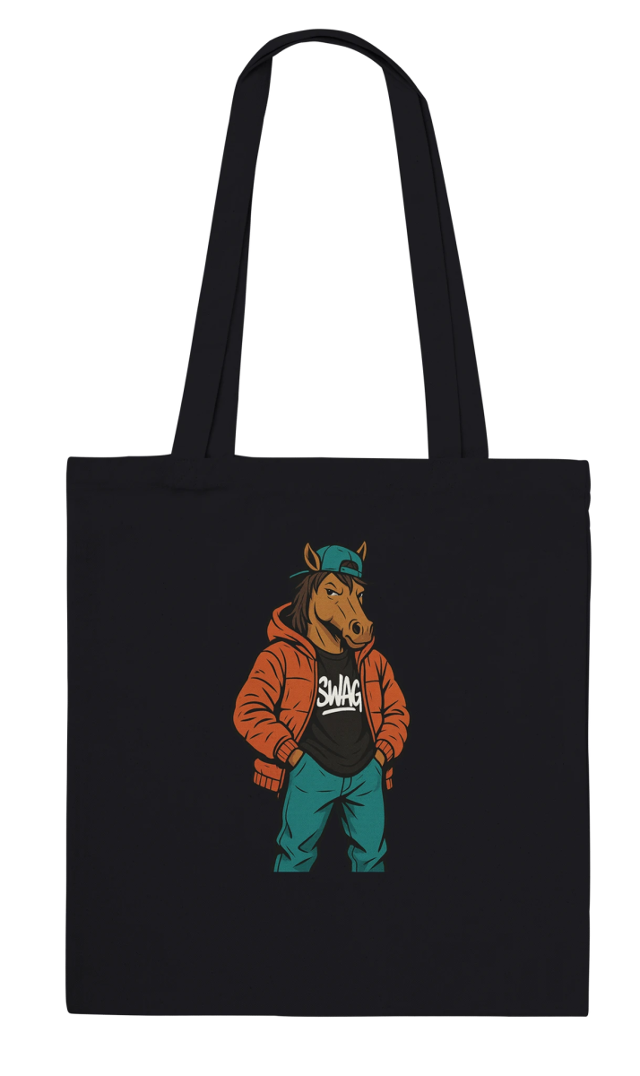 Street Style Swag Horse Tote Bag - ROMAG Store