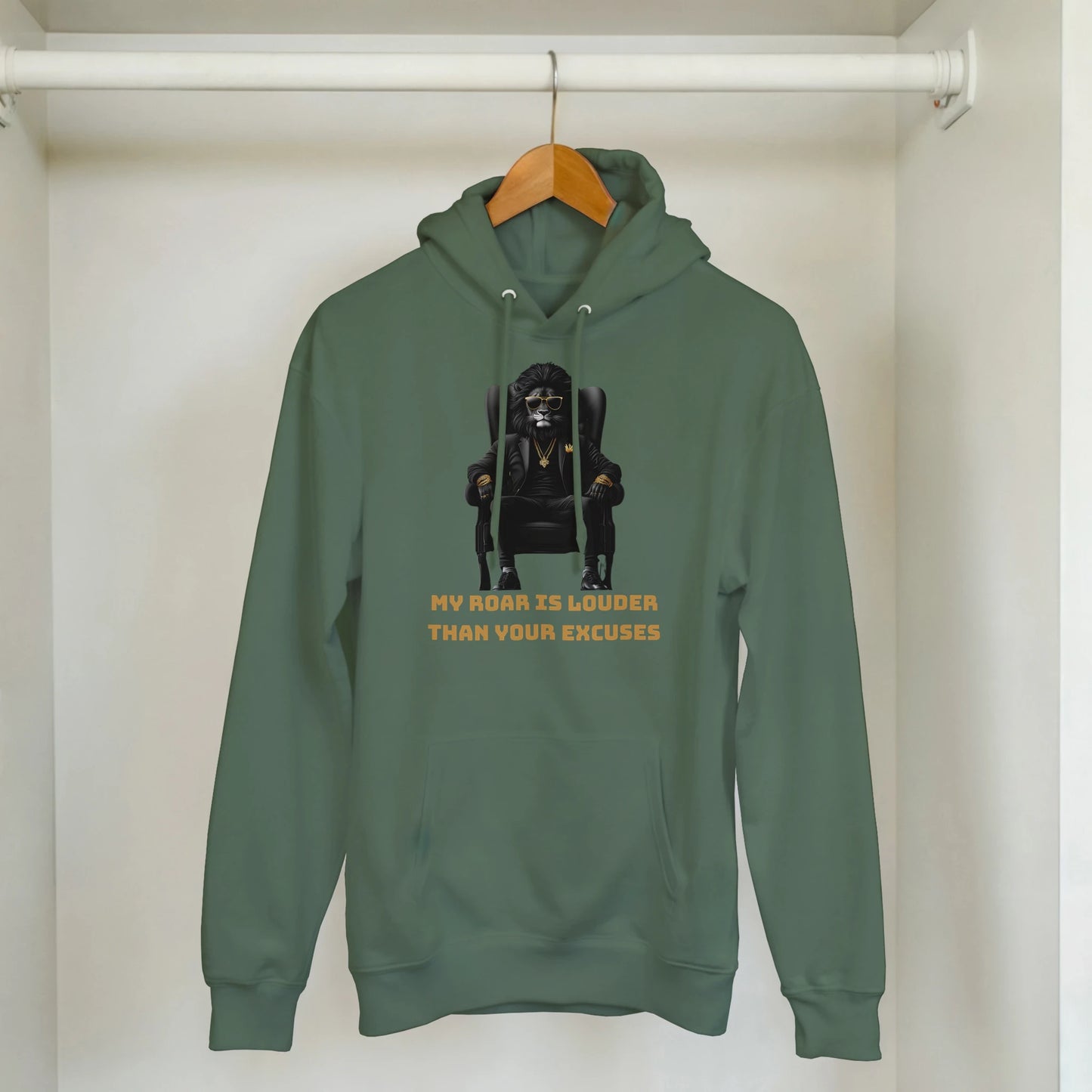 Alpha Lion King 'My Roar is Louder' Hoodie - ROMAG Store