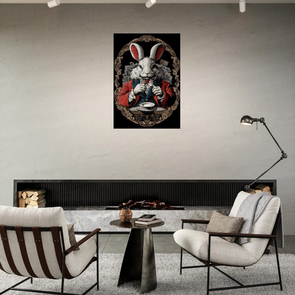 Chic Rabbit in Suit Canvas - ROMAG Store