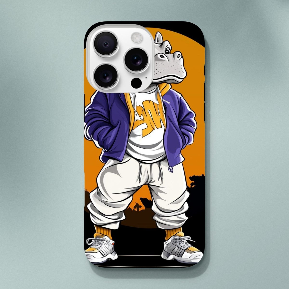 Urban Hippo Street Style iPhone Tough Case - ROMAG Store