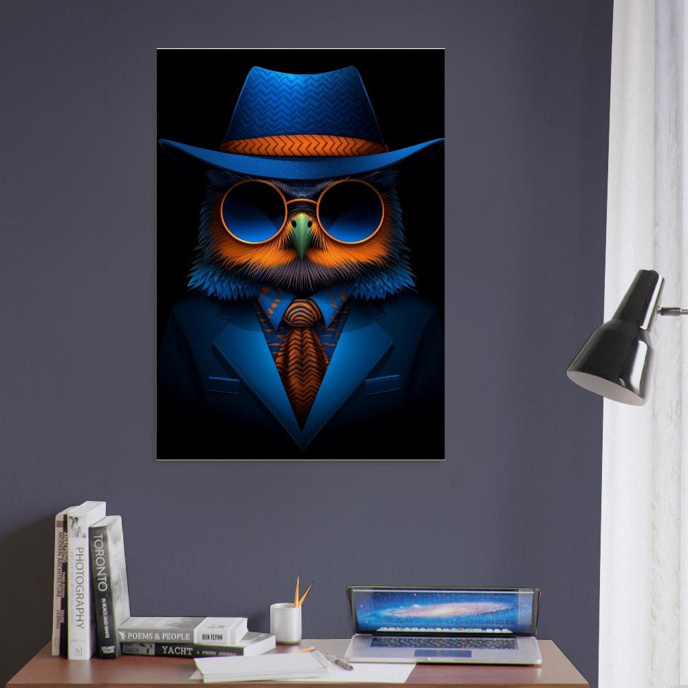 Owl Undercover Canvas Art - ROMAG Store
