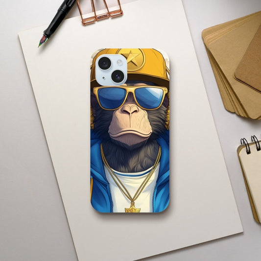 Chimp Cool iPhone Tough Case - ROMAG Store