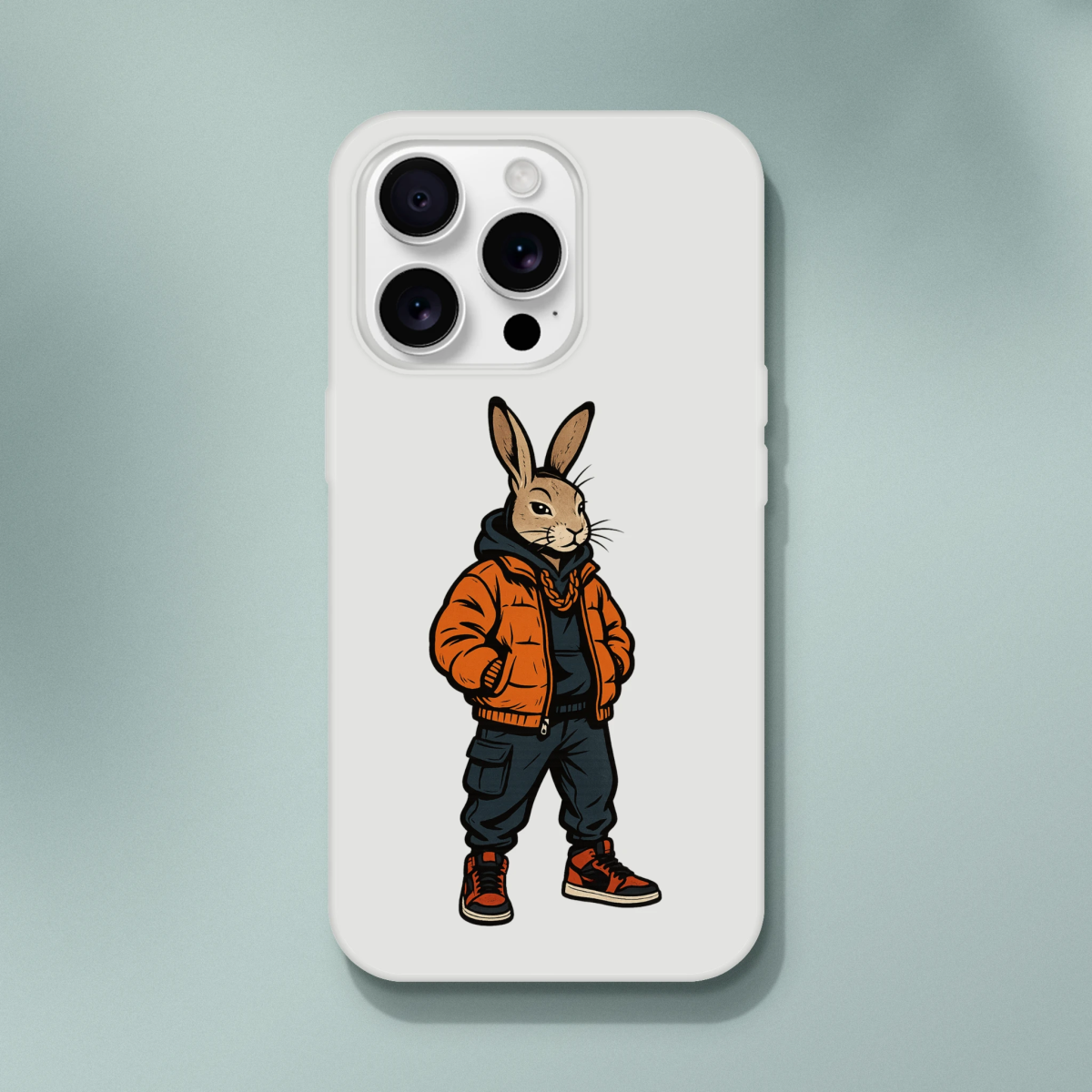 Cool Rabbit Streetwear iPhone Flexi Case - ROMAG Store